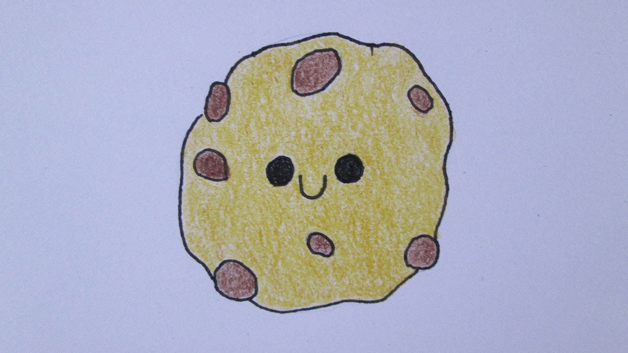 DESENHOS FACEIS DE FAZER COMO DESENHAR COOKIE FOFO 