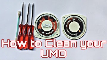 How to clean your UMD Disk (Really works) | psp   | pubg