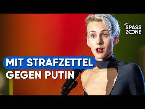 Russlands Truppen im Wahnsinn. Lisa Eckhart bei der Gala der Humorzone Dresden | MDR SPASSZONE