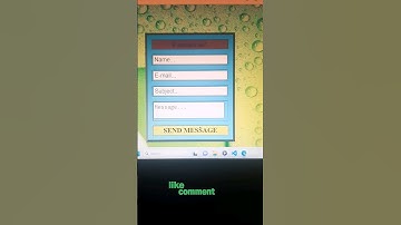 Contact Us Table form using #html #css #coding #youtubeshorts #cs #software#engineering#status #life