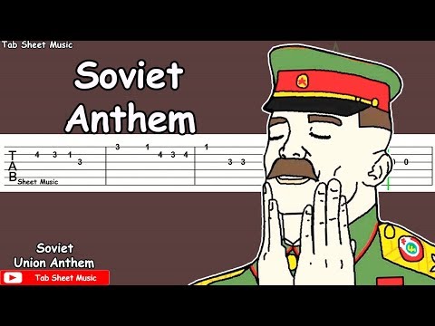 Soviet Union Anthem - Guitar Tutorial (In SOVIET RUSSIA)