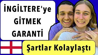 İNGİLTERE'ye GİTMEK KOLAYLAŞTI