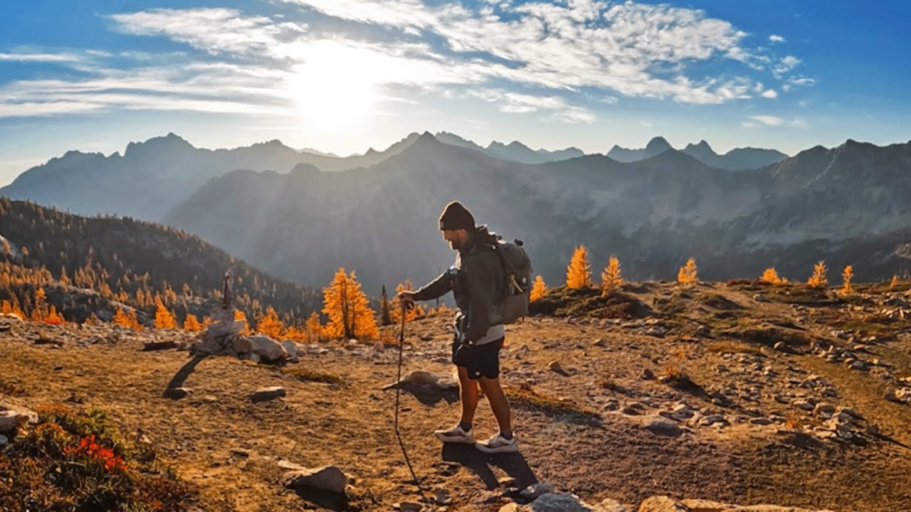 Hiking the PCT During Peak Larch Season! | Washington | Pacific Crest Trail! 