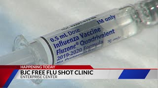 BJC HealthCare and STL Blues host free flu shot clinic tonight
