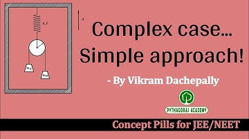 ATWOOD MACHINE-ELEVATOR || Concept Pills || IIT/JEE / NEET ||Vikram Dachepally || Pythagoras Academy