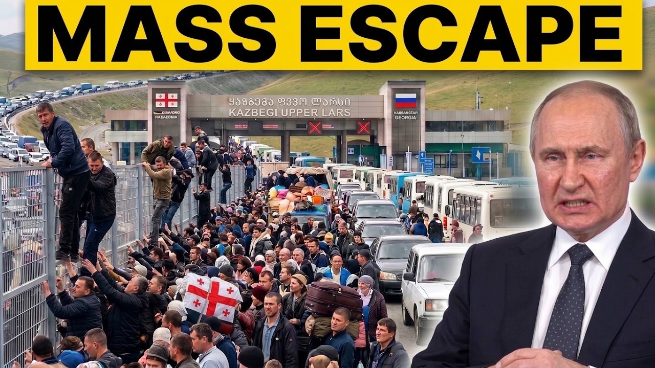 The UNTHINKABLE Is Happening at Russia's Borders.. Millions STRANDED as Putin Triggers Mobilization