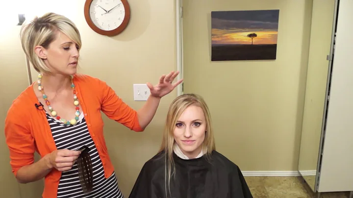 Darkening Roots For Natural Ombre on Ellie Mecham ...