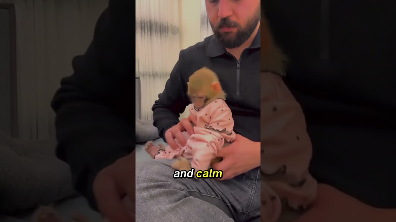 This Man's Bedtime Routine With His Monkey Will Melt Your Heart! ❤️