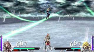 dissidia 012 duodecim lightning vs zidane