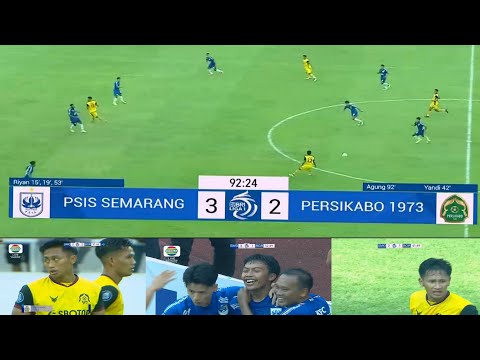 Hasil PSIS vs Persikabo 3:2.PSIS Semarang Menang atas Persikabo 1973.Riyan Ardiansyah Cetak Hattrick