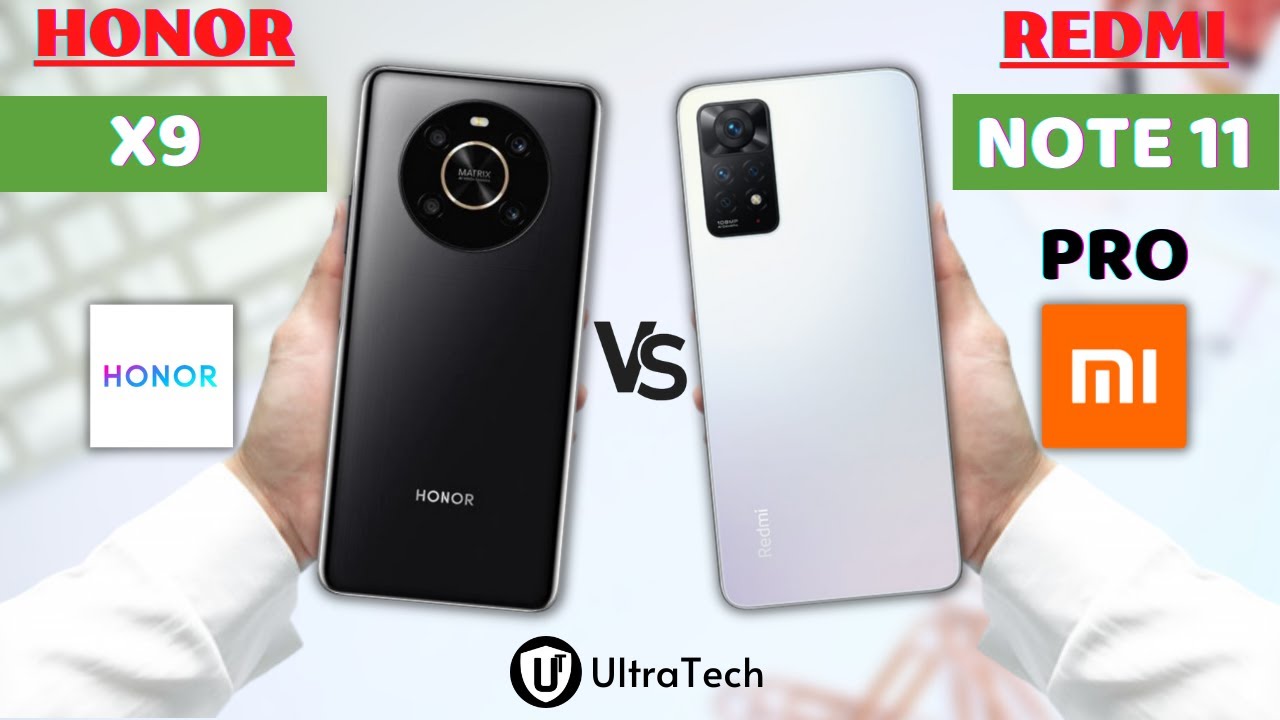 Honor X9 vs Redmi Note 11 Pro - YouTube