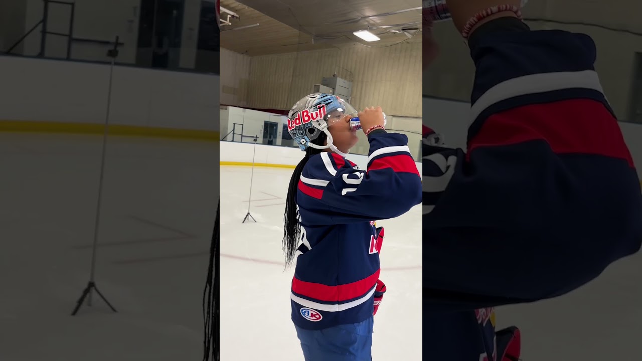 Ishockeymål der kun bliver mindre 🏒🥅 #icehockey