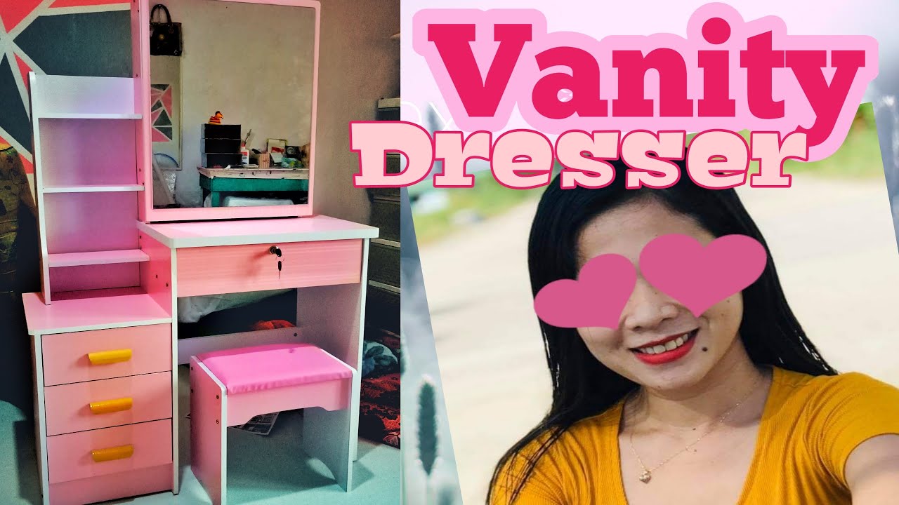 How to assemble VANITY DRESSER easy step LAZADATyang kulot tuazon