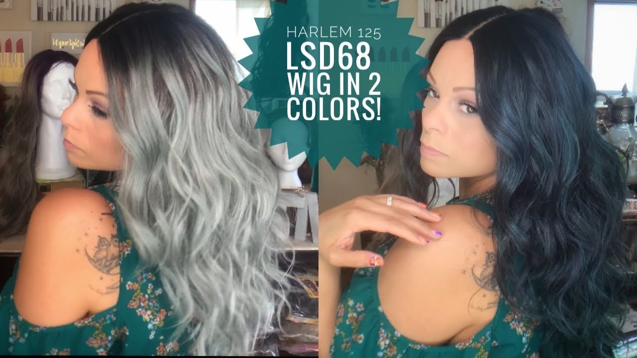 1 Wig 2 Colors! Harlem 125 LSD68 Wig Review | SGD Forest & SGD Titan