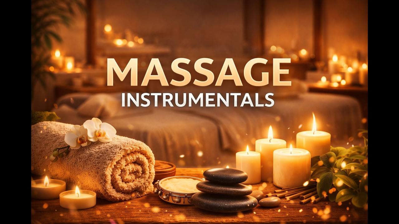 Massage Instrumentals, Deep Relaxation, Spa Ambience, and Stress Relief Music