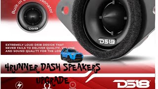 4runner 5th generation dash speakers upgrade