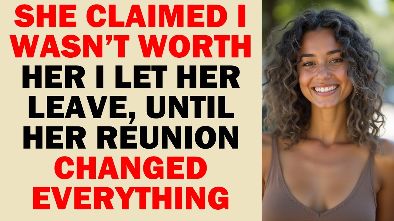 Она сказала, что я недостаточно хорош — я ушел, пока ее воссоединение не раскрыло правду.