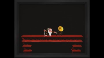 CRT Mega Bezel Shader - Blargg S-Video Filter - Donkey Kong Country 1