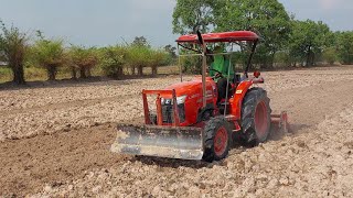 ปั่นแบบนี้ น้ำมันวันละ700สบายเลยแบบนี้ kubota Le608