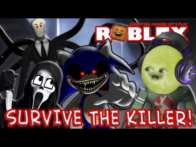 Roblox Survive The Killer Gaming Grape Youtube - roblox shouting sim grandpa lemon plays annoying