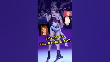 Lisa dance Like JENNIE & ATP. #lisa #jennie #rose #blackpink #deadline #shorts #dance #lloud
