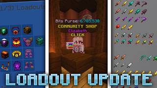 EQUIPMENT WARDROBE UPDATE LOADOUT ALPHA And Official Texture Pack!! Hypixel Skyblock News