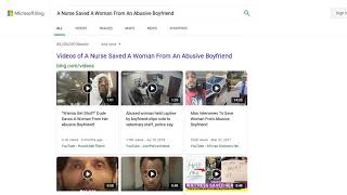 Fact Check: Security Footage Does NOT Show Nurse Saving A Woman From An Abusive Boyfriend--...