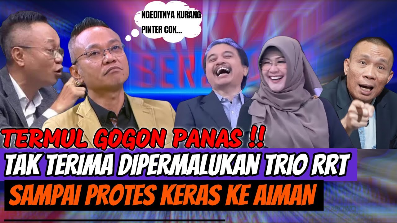 Trio Rrt TERMUL ADE GOGON PANAS DIPERMALUKAN DI PUBLIK OLEH TRIO RRT !! - YouTube