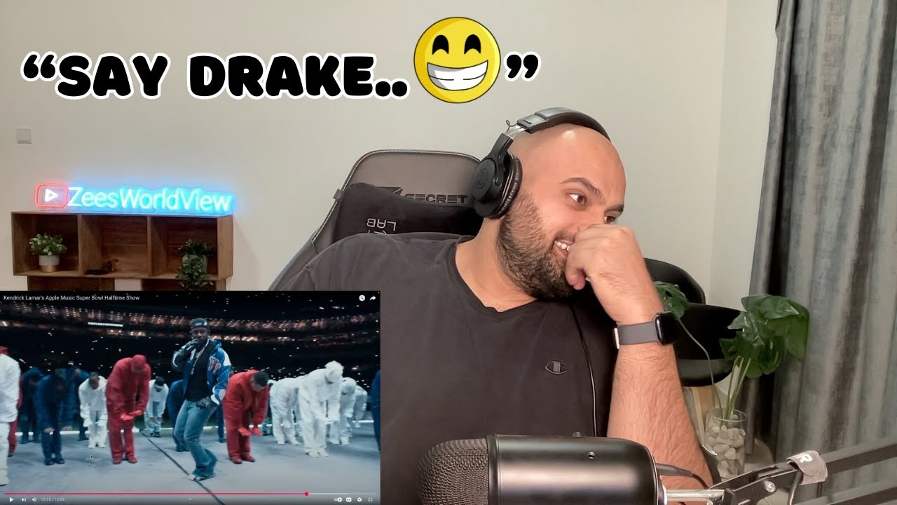 KENDRICK LAMAR SUPER BOWL PERFORMANCE!! REACTION