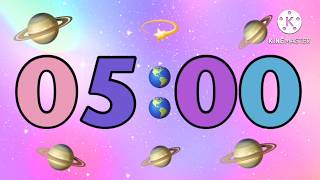 5 Minute Pastel Galaxy Timer