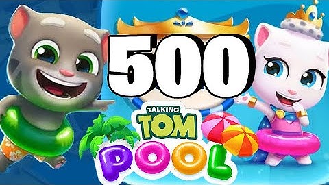 Talking Tom Pool Egg Level 491-500 new visitors GAMEPLAY