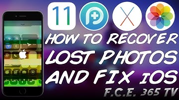 How to Recover Lost/Deleted Data on iOS 11 and iOS 10 / Fix iPhone in Recovery Mode