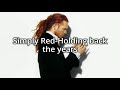 Simply Red-Holding Back The Years(Lyrics)