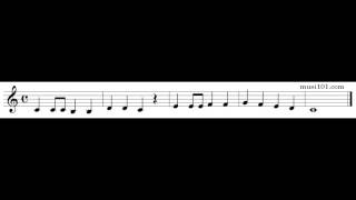 Sight Singing exercise #168