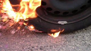 Experiment Car vs Orbeez On Fire | Crushing Crunchy & Soft Things by Car screenshot 5