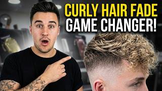 HOW TO DO A SKIN FADE ON CURLY HAIR || BARBER TUTORIAL