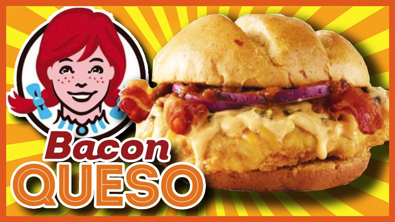 Wendy's Bacon Queso Chicken Sandwich Review YouTube