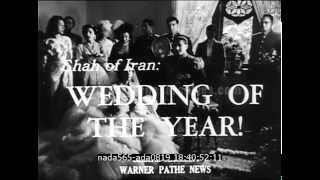 Mariage Du Shah Diran Et De Sorayah Esfandiary