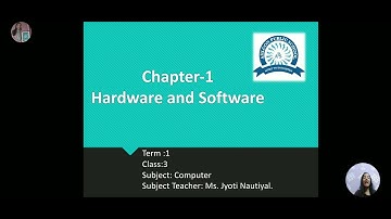 Class 3 Computer Lesson-1 Hardware and Software Ace Grade-3||JyotiNautiyal