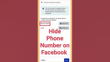 how to hide phone number on Facebook/ how to hide mobile number on Facebook account