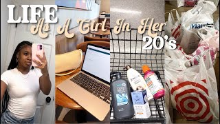 LIFE as a Girl in Her 20 s College Thrift Shopping Cooking Hygiene Shopping More
