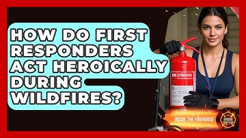 How Do First Responders Act Heroically During Wildfires? - Inside the Firehouse