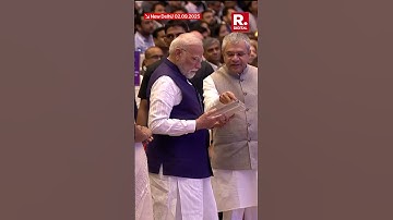 PM Modi Receives Vikram 32-Bit Made-in-India Processor, ISRO’s First Chip for Launch Vehicles