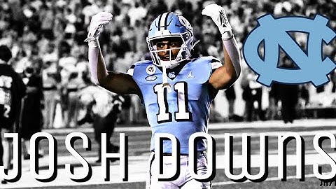UNC WR Josh Downs 2021 Highlights || NFL Draft 2023