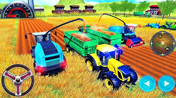 Real Farming Simulator 2020 - Farm Tractor Plowing Driver - Android GamePlay #2