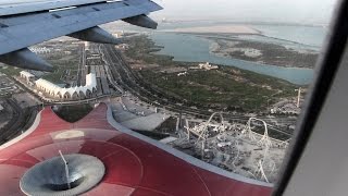 Etihad Airways A330 Landing Abu Dhabi