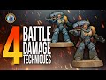 4 amazing battle damage techniques for your warhammer  40k  duncan rhodes