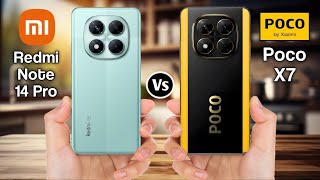 Redmi Note 14 Pro Vs Poco X7