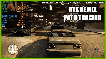 Grand Theft Auto 4 (GTA IV) - RTX Remix - Path Tracing