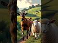 Mushkil samay ki sacchi Dosti🐐 #trending #viral #shortvideos #animals #shortsviral